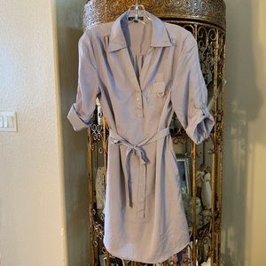 Velvet Heart Button Down Dress